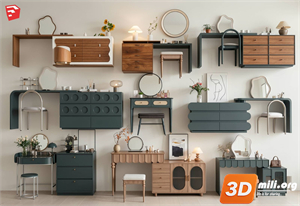 Dressing Table Skp Files 